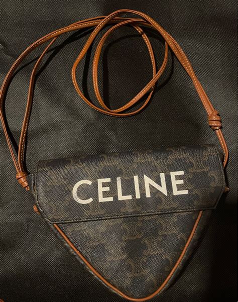 celine triangle bag black|authentic Celine bags on sale.